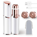 7D24HCARE Flawless Facial Hair Remover for Women - Rechargeable & Painless Lady Shaver with LED
