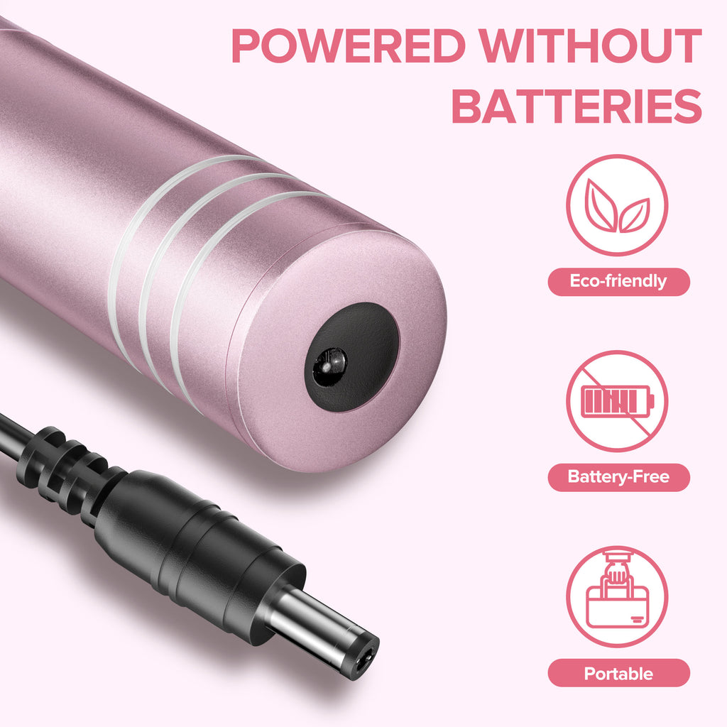 7D24HCARE Professional Electric Callus Remover for Feet - Stepless Speed, Aluminum Alloy Body