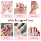 7D24HCARE Cordless Professional Electric Nail File Set - 5-Speed Manicure & Pedicure Drill